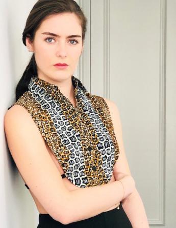Leopard Vlisco Kraag