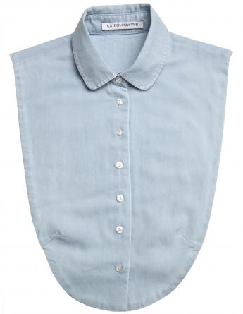 Misty Denim Collar (round)