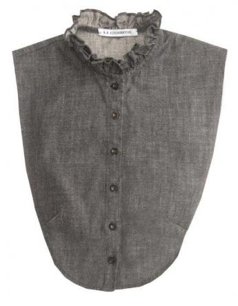 Raw Ruff Denim Collar
